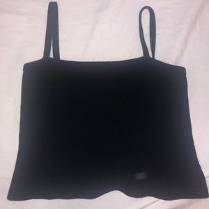 brandy blank cropped tank